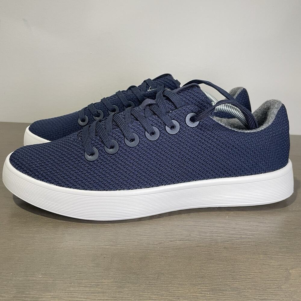 Allbirds Mens Size 11.5 Shoes NEW Cruiser Dark Navy Blue Knit Sneaker Breathable